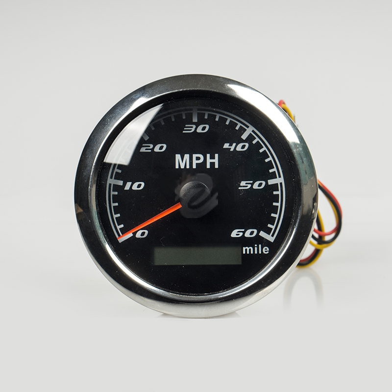 Speedometer RPM Signal 85mm 60MPH For Genset Marine 9-32V
